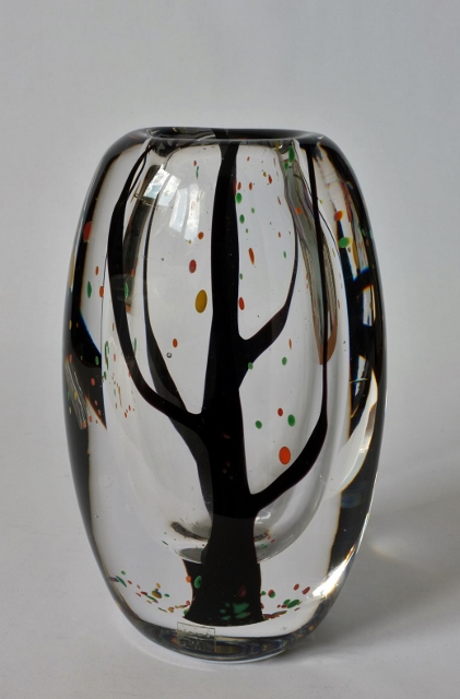 Vcke Lindstrand Autumn Vase - Kosta